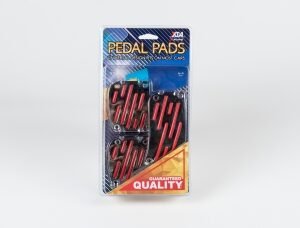 PEDALES DE LUJO JM-8509R ROJO