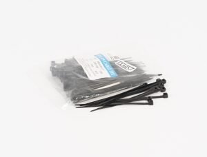 ABRAZADERA NYLON NEGRA 10CM  AB3.0042.01 (x100 ) 133